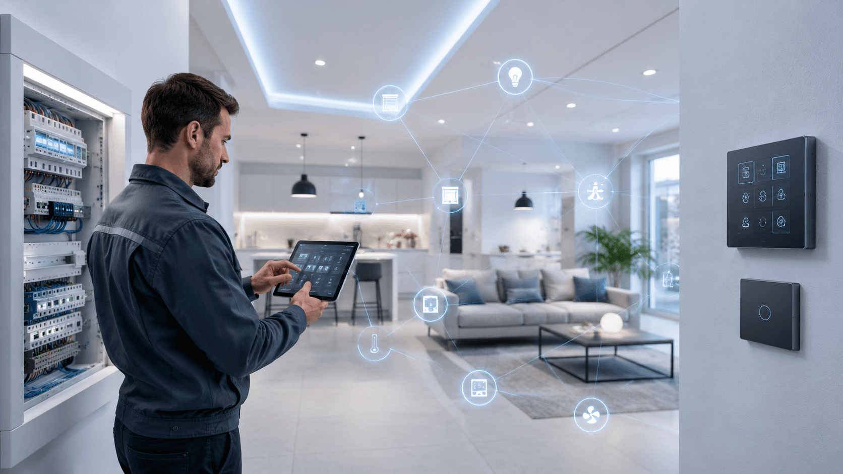 Automatisation KNX d'un bâtiment
