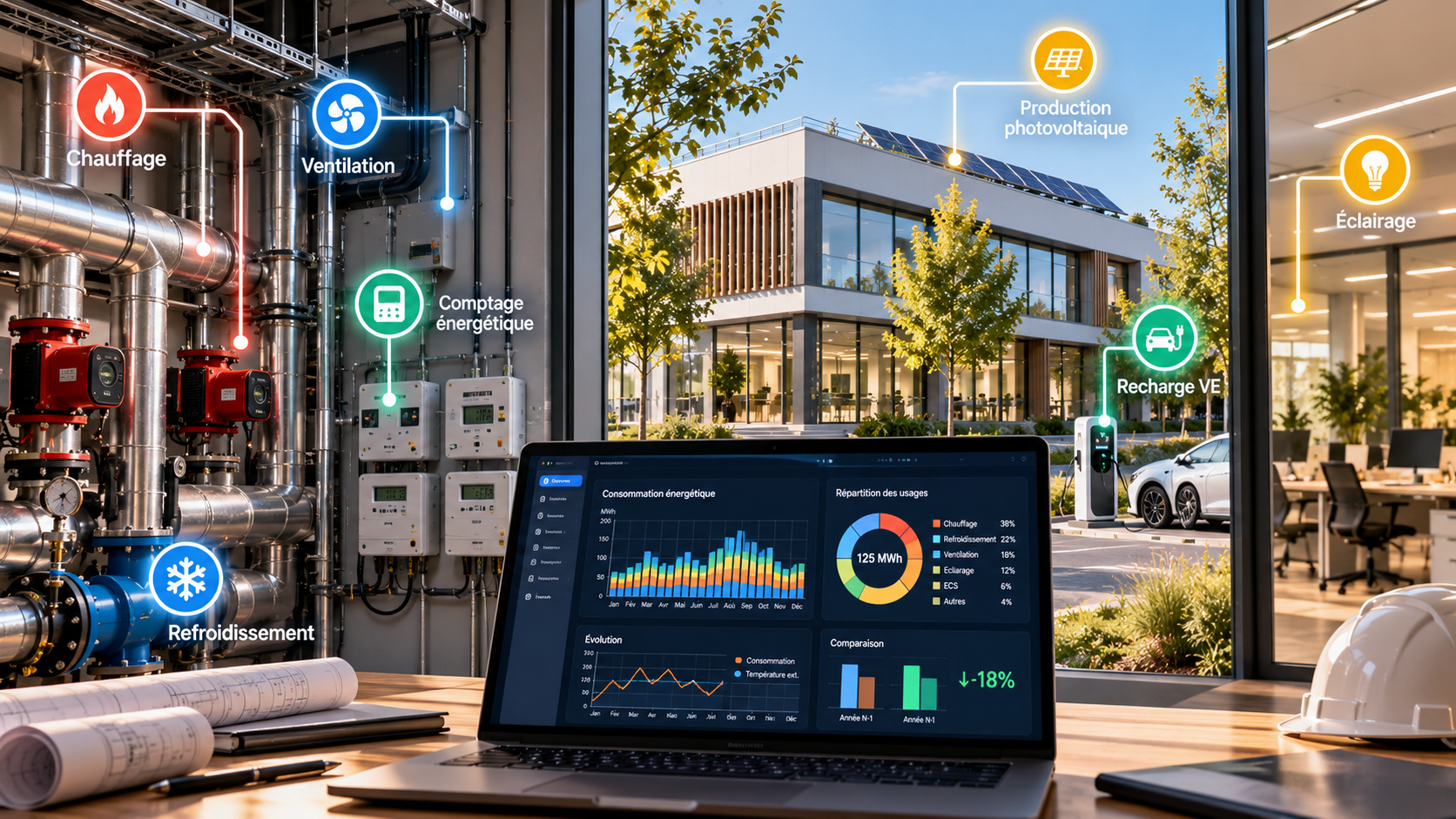 Gestion énergétique d'un bâtiment